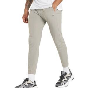 Gymshark Men’s Athletic Light Grey Studio Joggers Size Small
